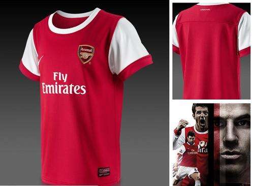 Arsenal Home Shirt 2010/11 - BOYS Medium